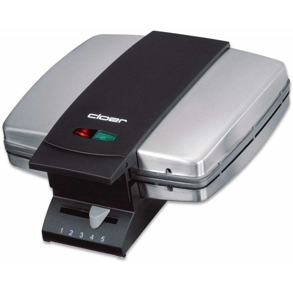 Waffeleisen Cloer 1445 Waffelautomat Edelstahl - Waffelmaschine.