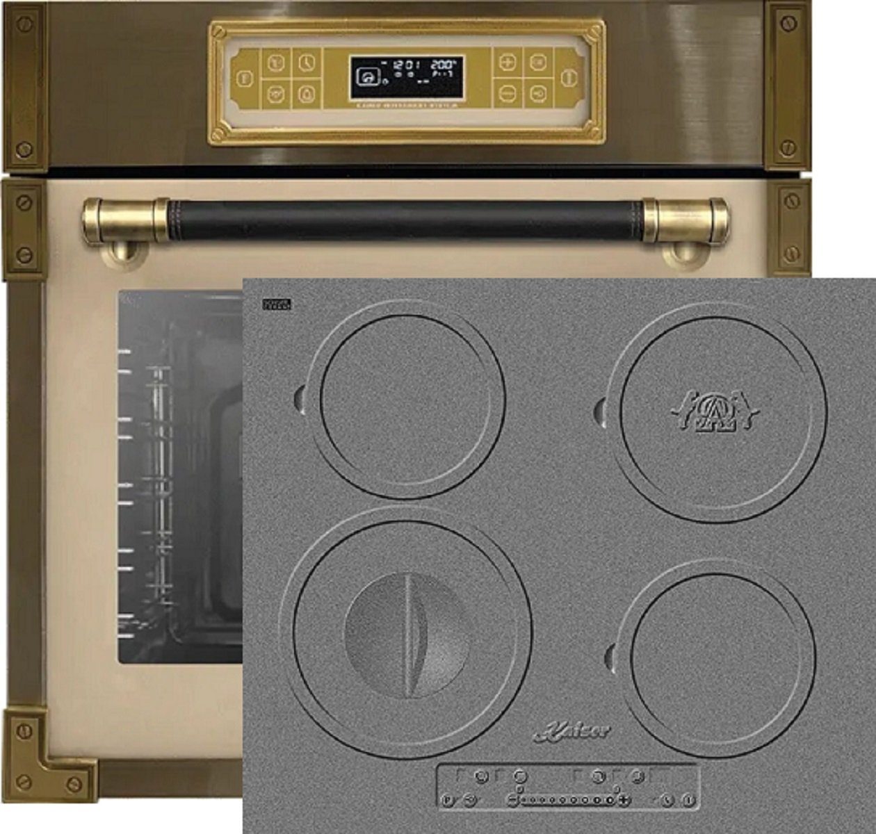 Backofen-Set EH 6726 ElfAD+KCT 6705 I Herd