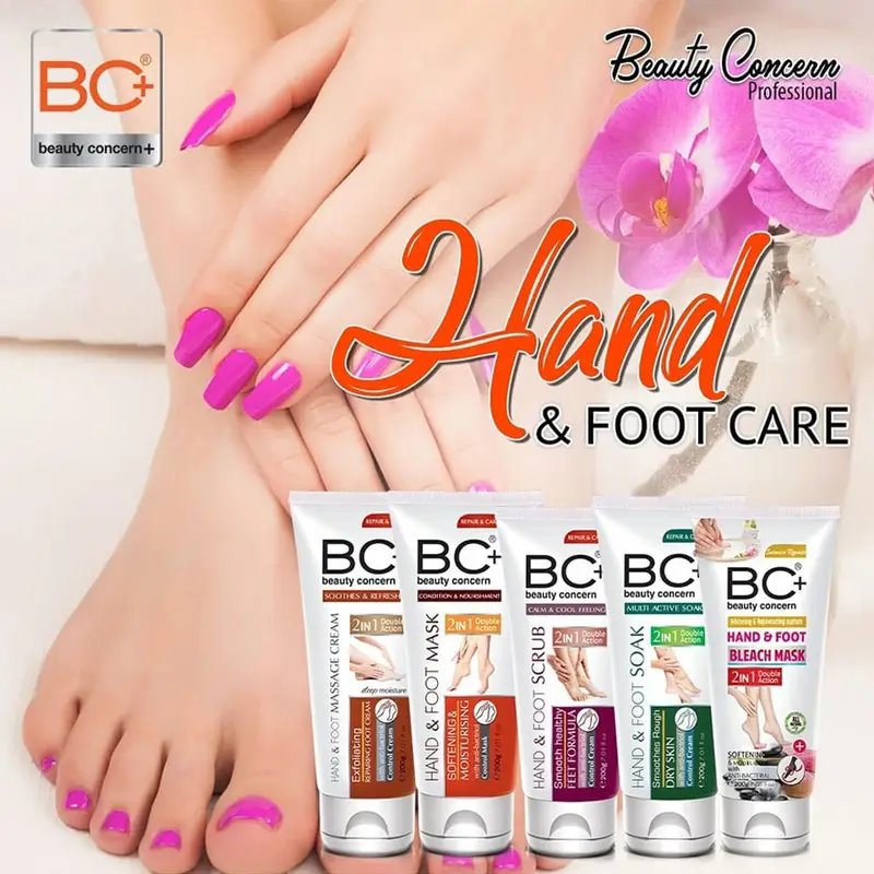 Beauty Concern BC+ 5 Step Manicure & Pedicure Kit Spa Edition