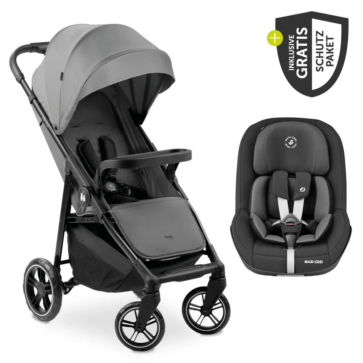 Kinder-Buggy Shop N Care - Grey