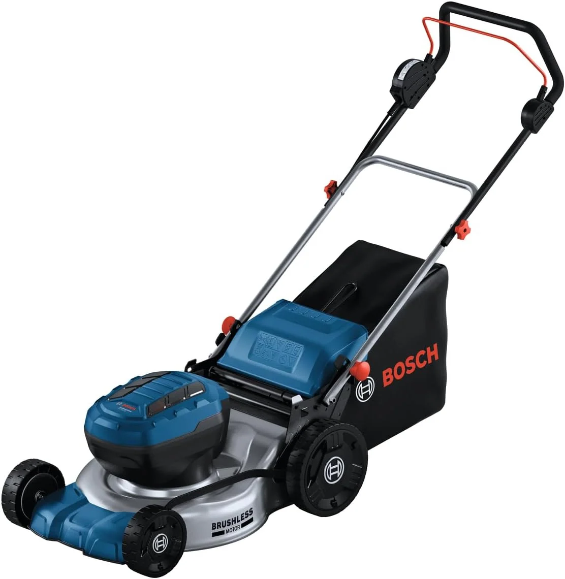 Bosch Professional Rasenmäher, 18 V, Blau/Schwarz, Akku- GRA 2-46 (ohne Akku/Ladegerät)