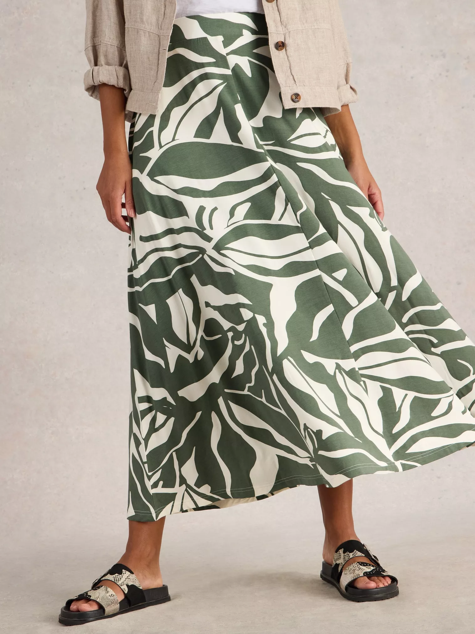 White Stuff Jada Jersey Maxi Skirt