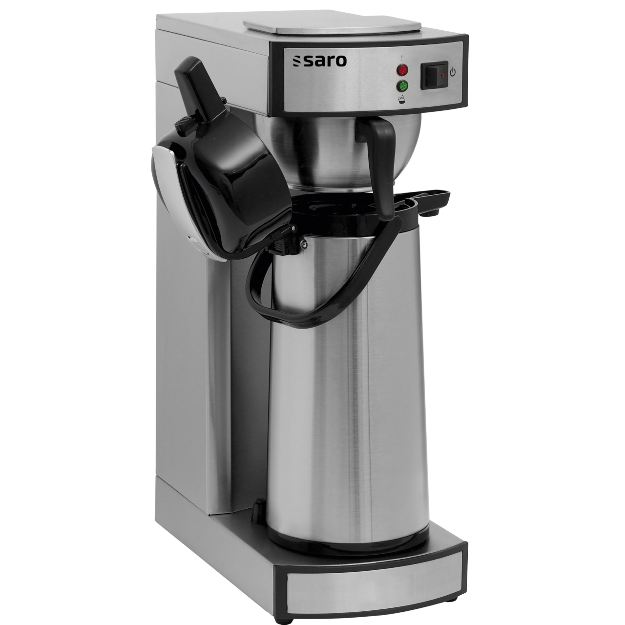 Kaffeemaschine mit Edelstahl-Isolierkanne 2,2 L, Modell THERMO 24, 2,069 kW, Brühzeit 5–6 Min, Trockenlaufschutz