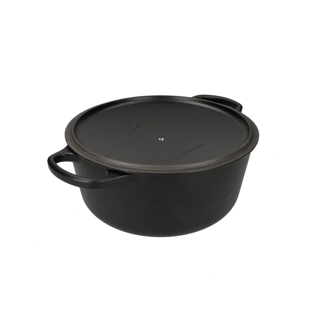 Le Creuset - Padella / Casseruola Signature rotonda Nero opaco 26 cm 5,3 l (interno nero)