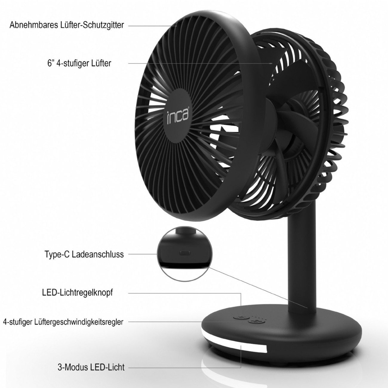 Tischventilator IMF-16B