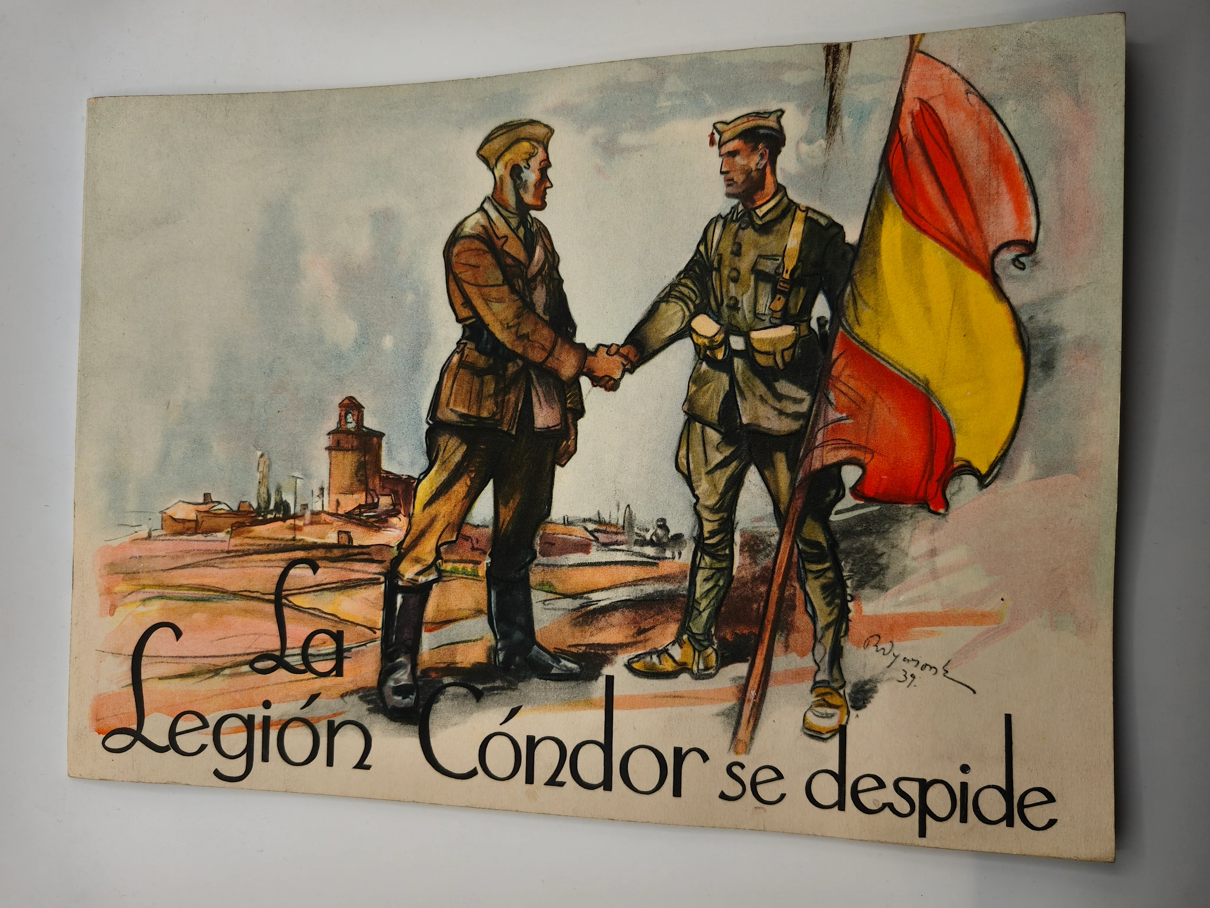 Libro conmemorativo de la Legi��n C��ndor. guerra civil espa?ola