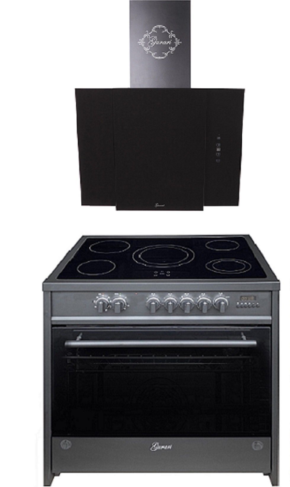 Elektro-Standherd GCH E 912 BL +GCH S 171 BL 90 Prime