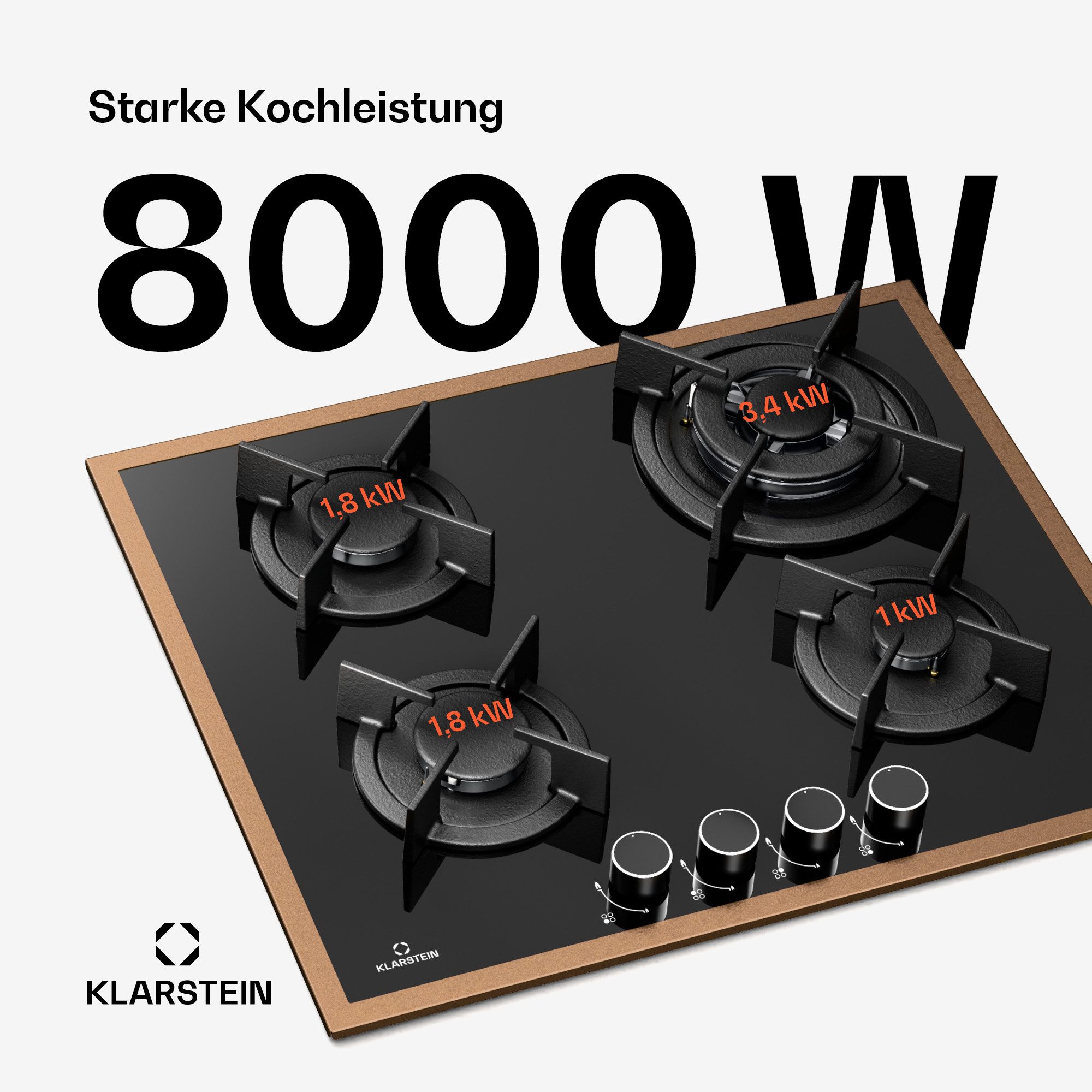 Induktions-Kochfeld Lumiflame
