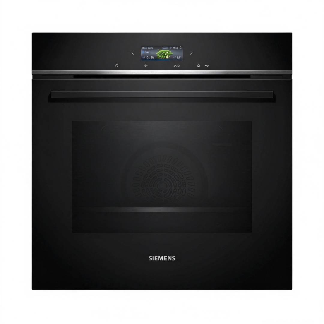 Einbau-Backofen iQ700 HB774G1B1 60 x 60 cm mit Pyrolyse, Air Fry und TFT-Display aus Edelstahl