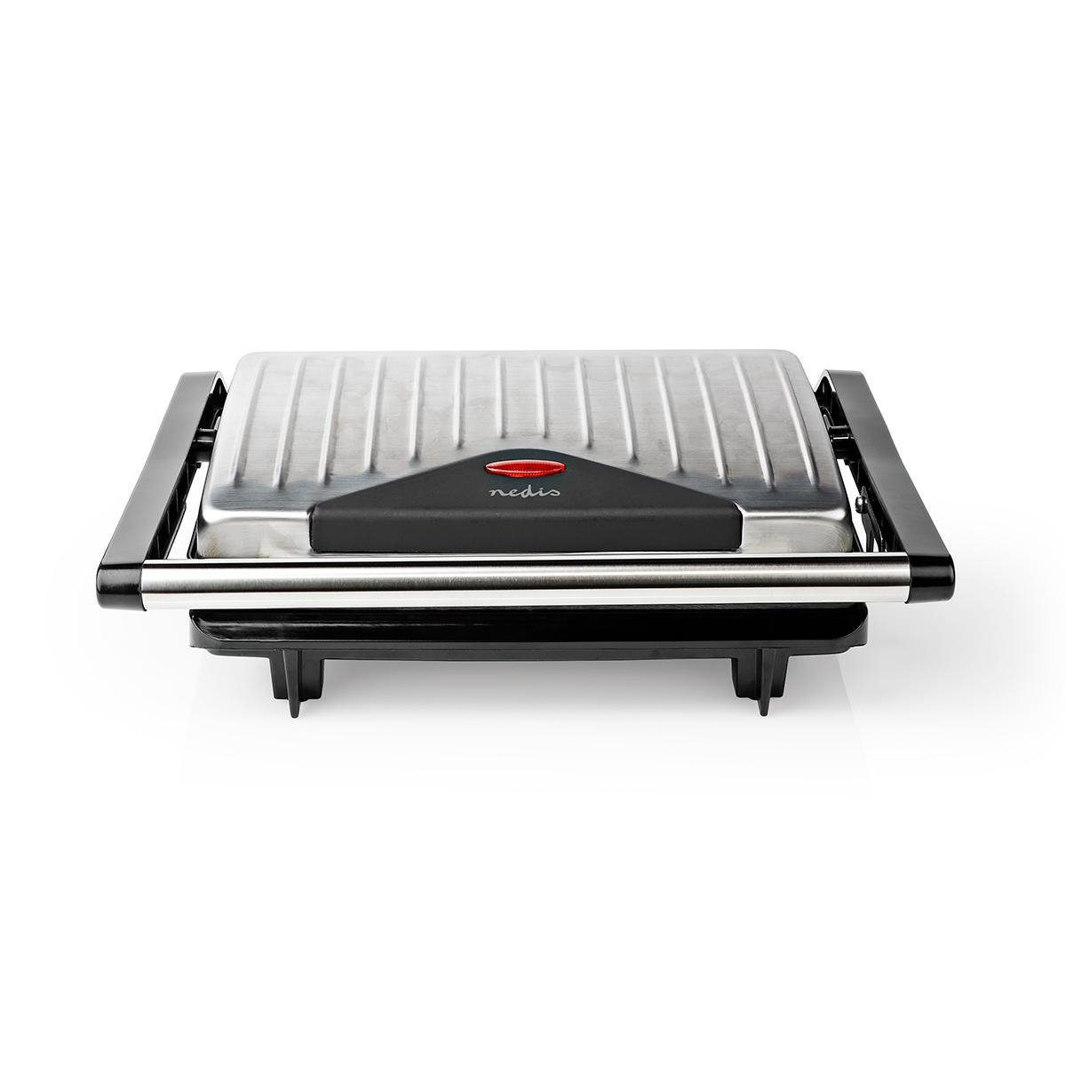 Kontaktgrill Kontaktgrill Grill Tischgrill Panini 750W Anti-Haft-Beschichtung