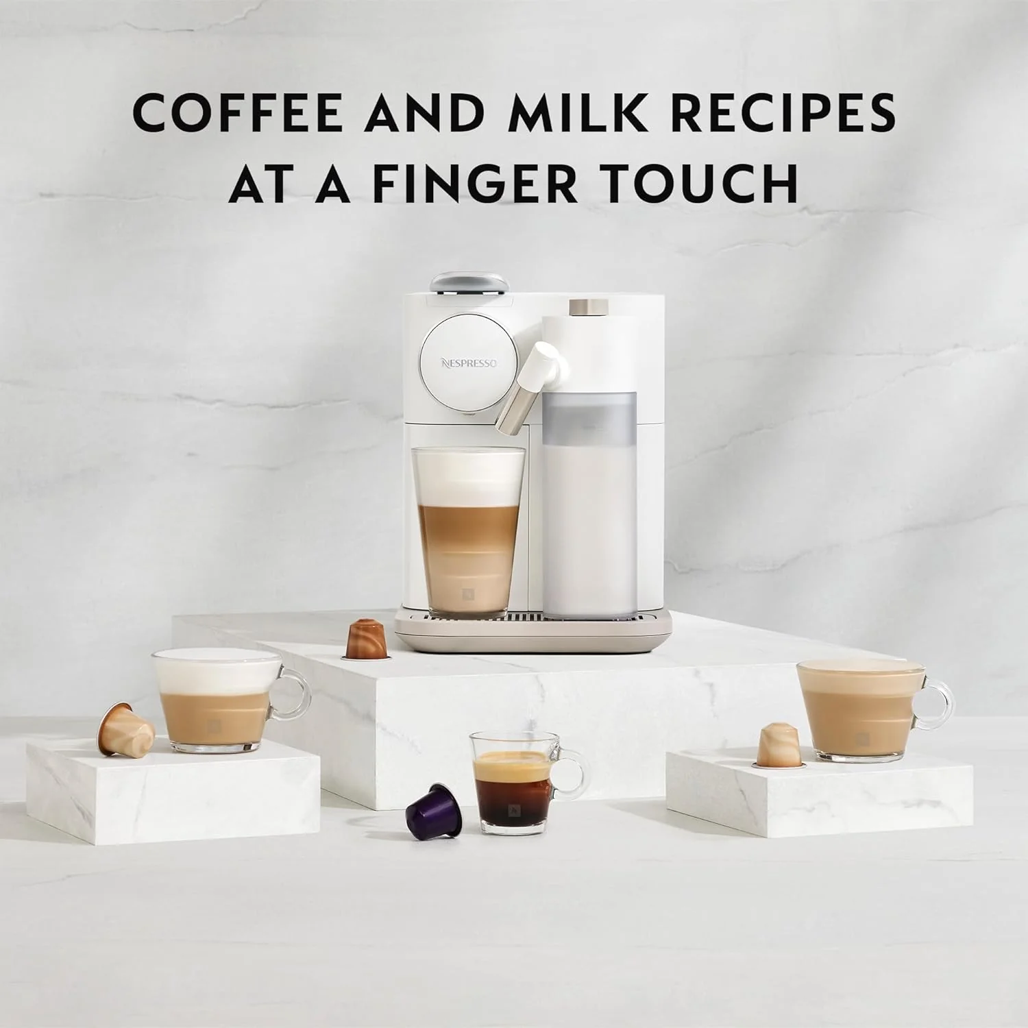 De'Longhi Nespresso Lattissima Touch Animatie EN 560.S Koffiezetapparaat