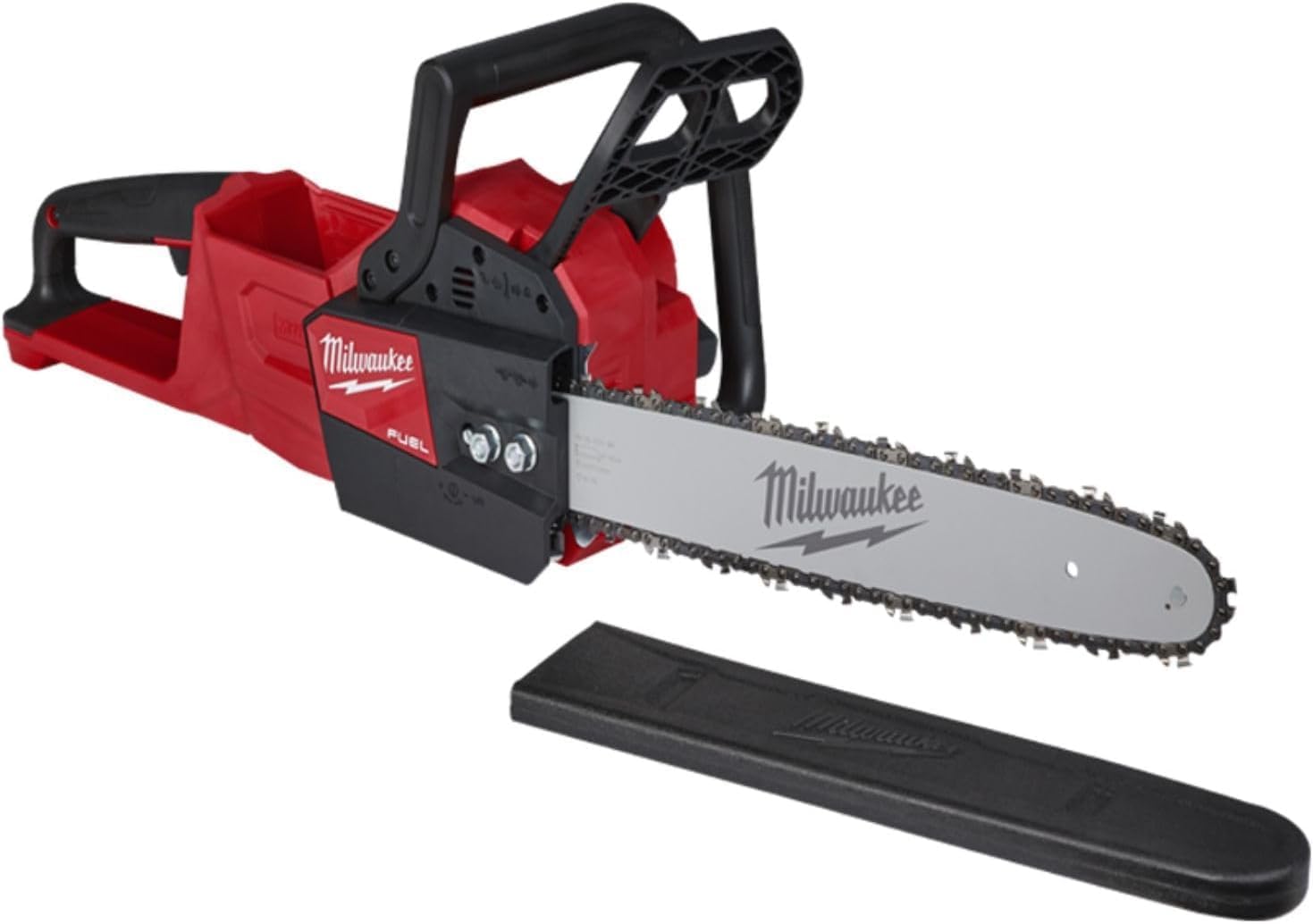 Milwaukee 4933464723 M18FCHS-0 - Motosega a batteria, 18,0 Volt, XXX, nero/rosso