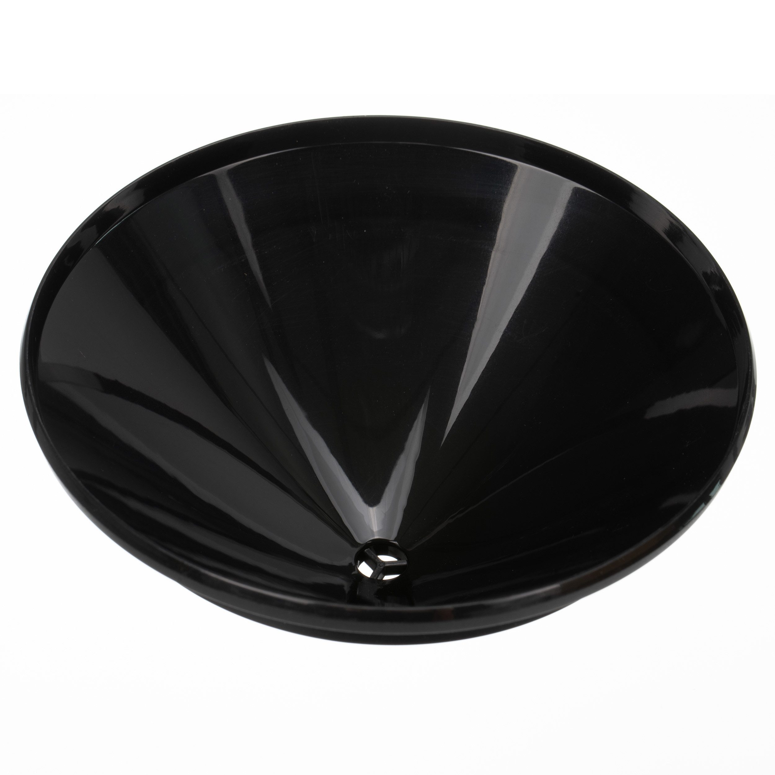 Wetterstation Regentrichter schwarz