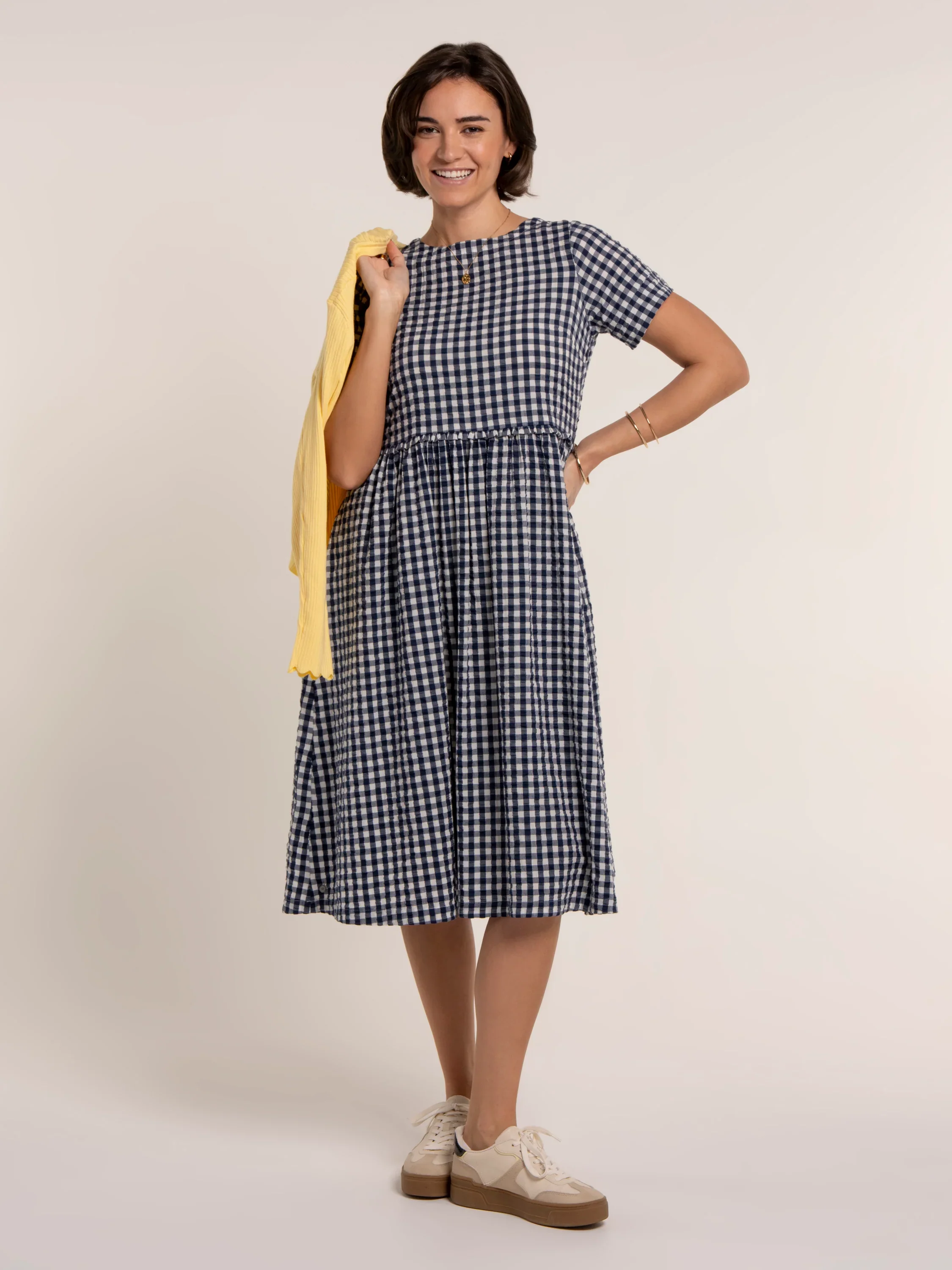 Brakeburn Perla Gingham Dress