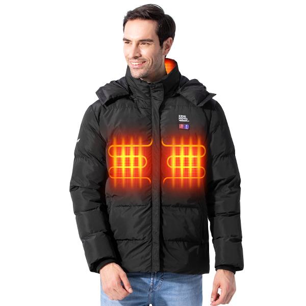 Men‘s Heated Jacket with Battery Pack