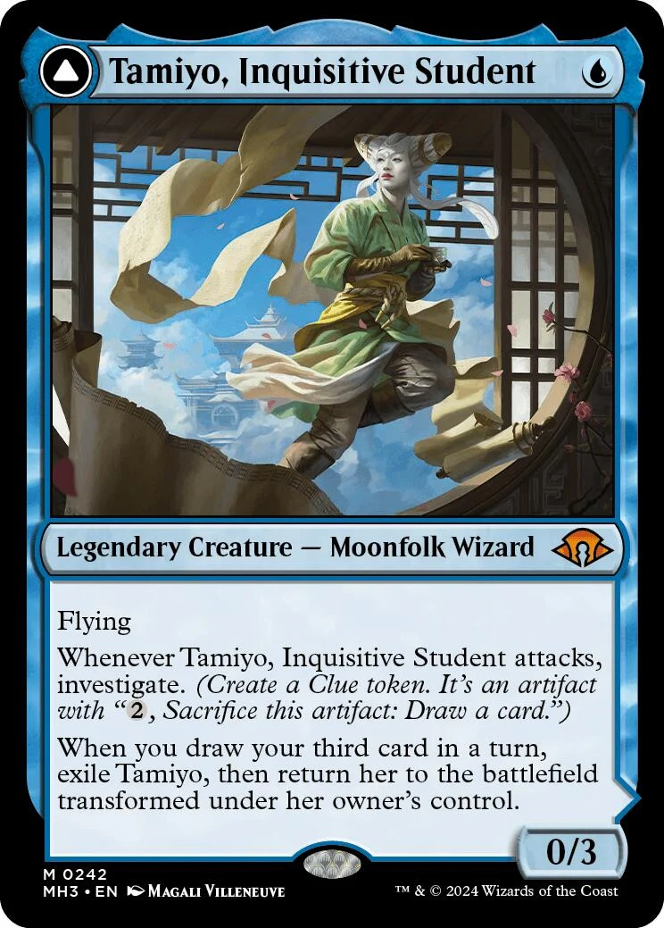 Tamiyo, Inquisitive Student (242) (Modern Horizons 3)