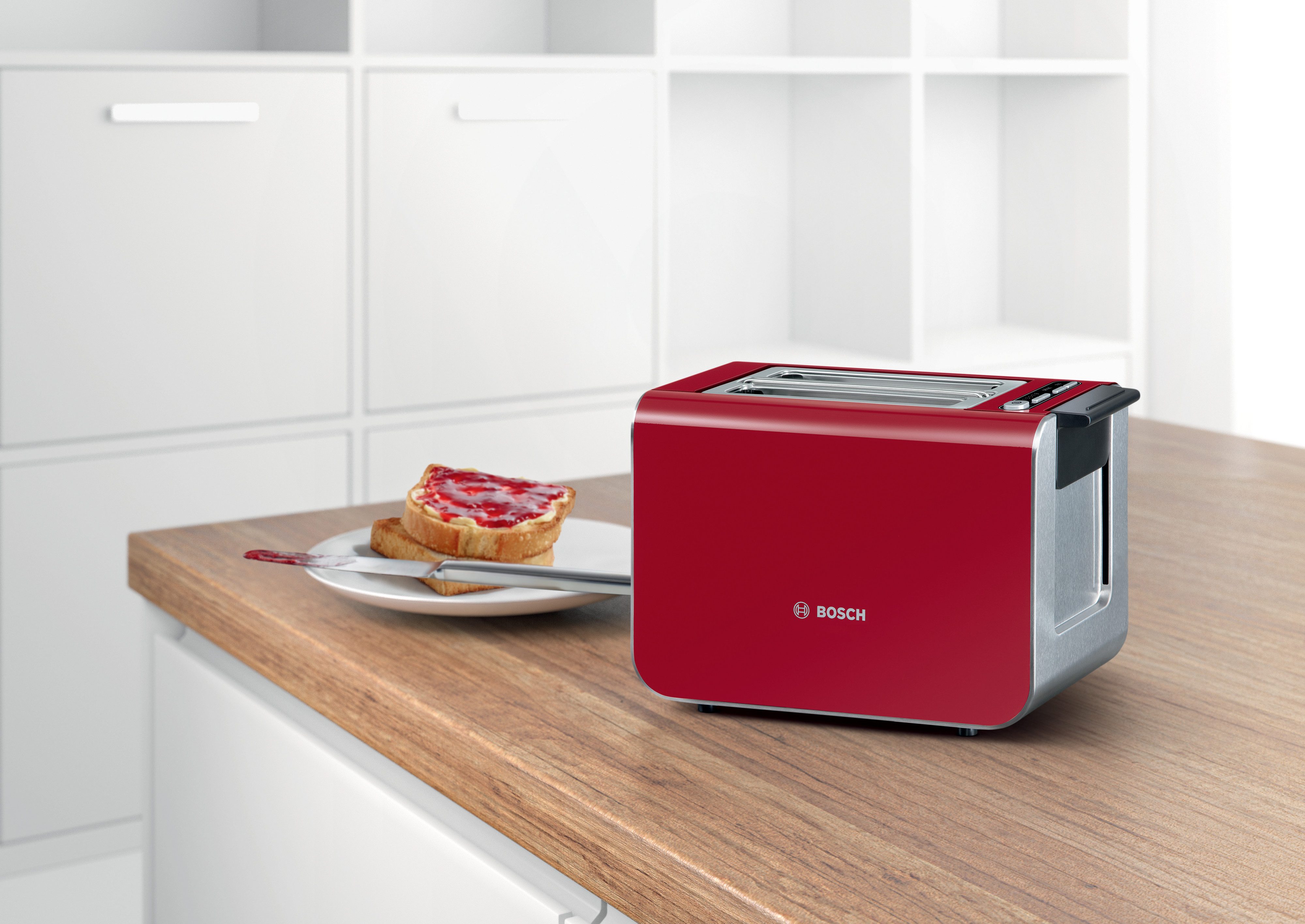 Toaster Styline TAT8614N, integrierter Brötchenaufsatz, Liftfunktion
