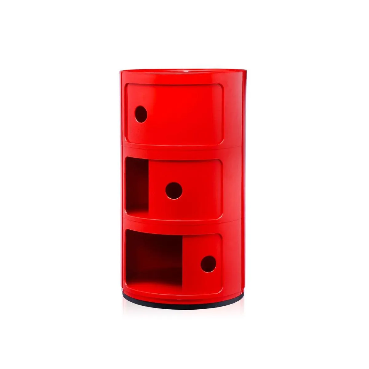 Kartell Componibili Classic Mobiletto a 3 Ripiani – Design Iconico e Funzionale