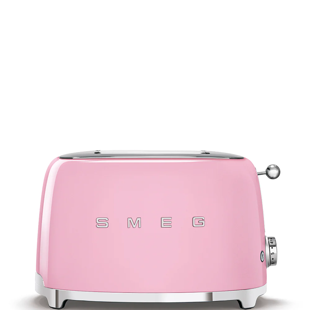 Smeg Tostapane 2 fette Rosa Anni 50 TSF01PKEU