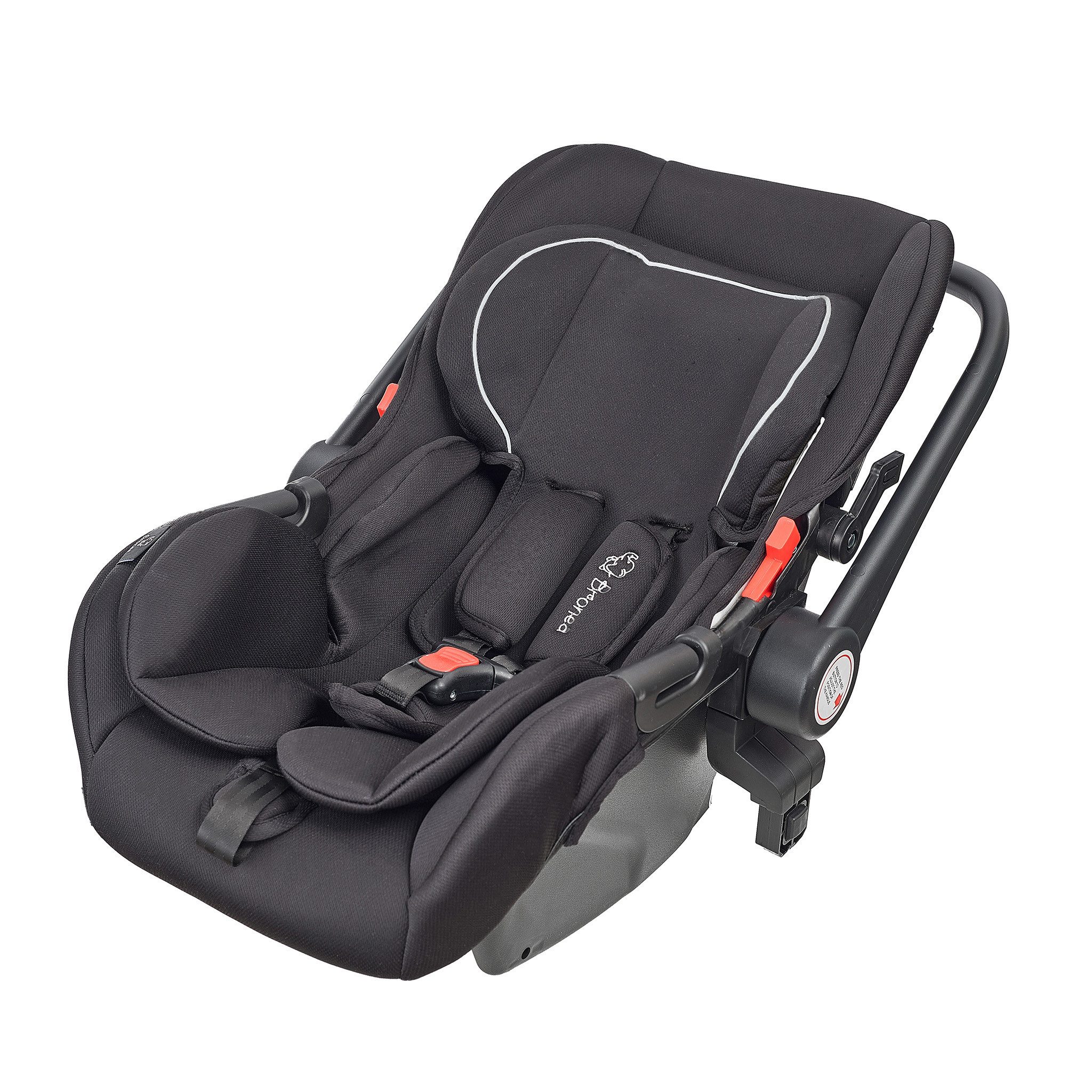 Kombi-Kinderwagen EXQUISE 2.0 Kinderwagen 3-in-1 SCHWARZ/SILBER BUGGY, AUTO-BABYSCHALE
