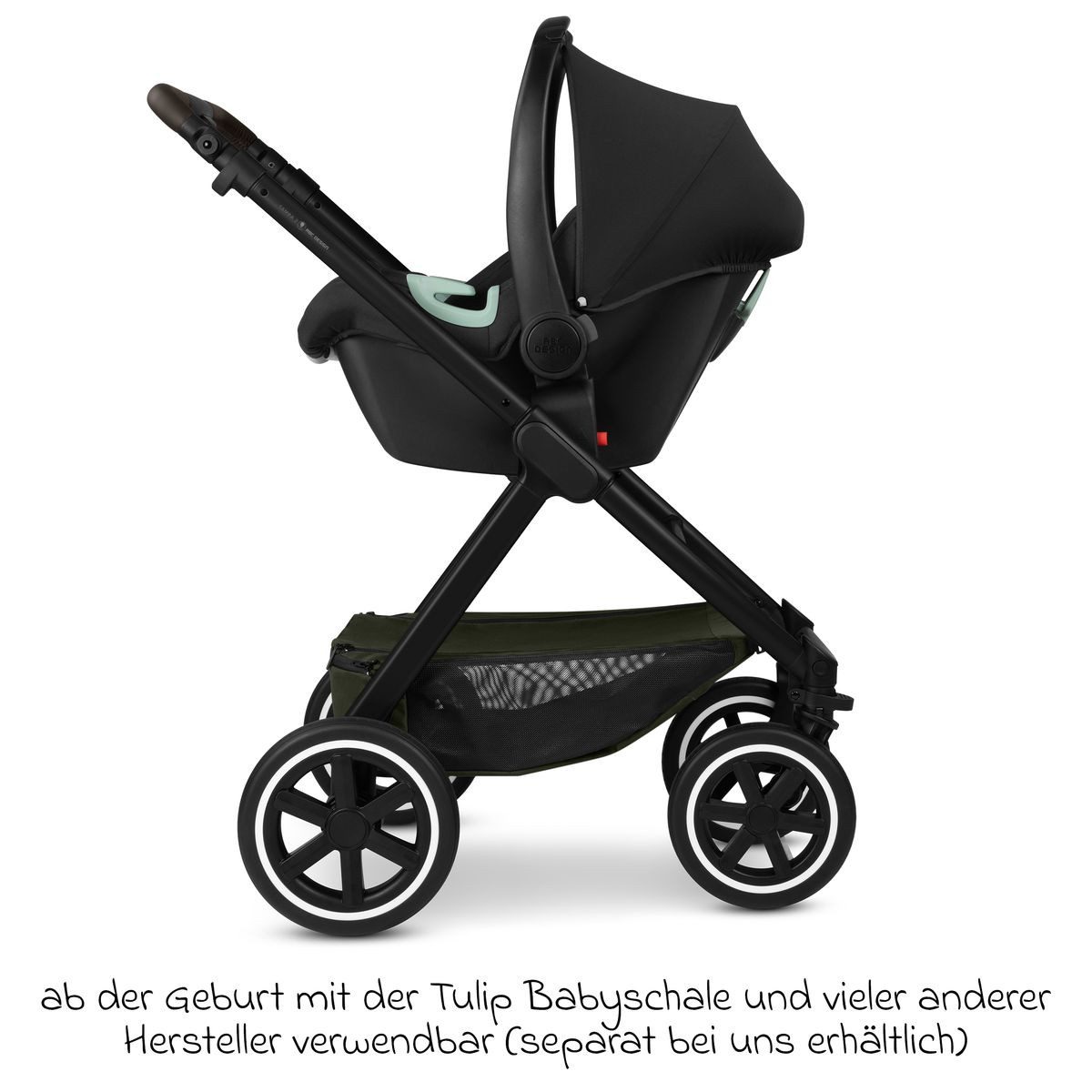 Kombi-Kinderwagen Samba 2 - Pure - Avocado