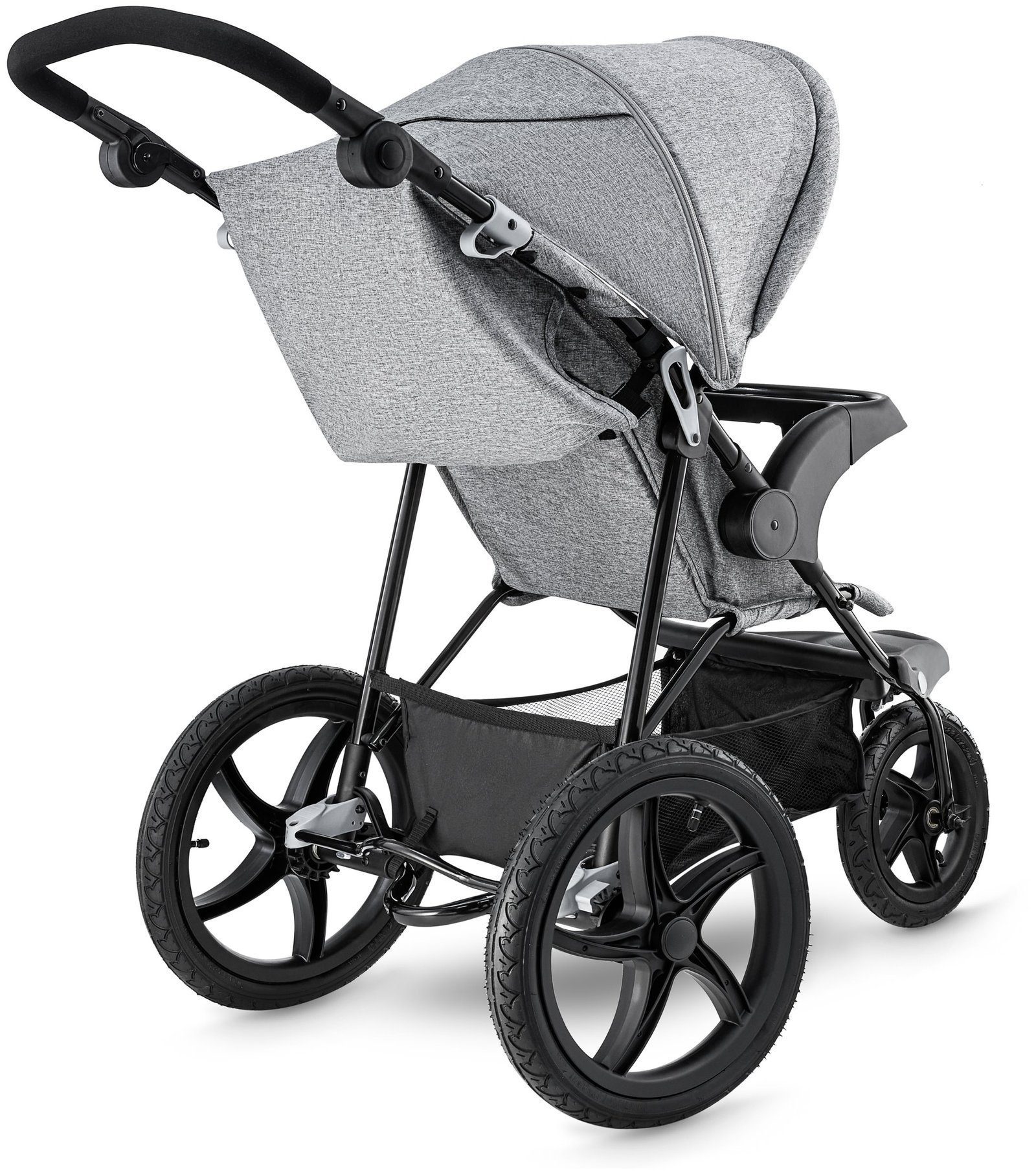 Dreirad-Kinderwagen Jogging-Kinderwagen mit Luftreifen und Verdeck - Modell: MOUNTAIN