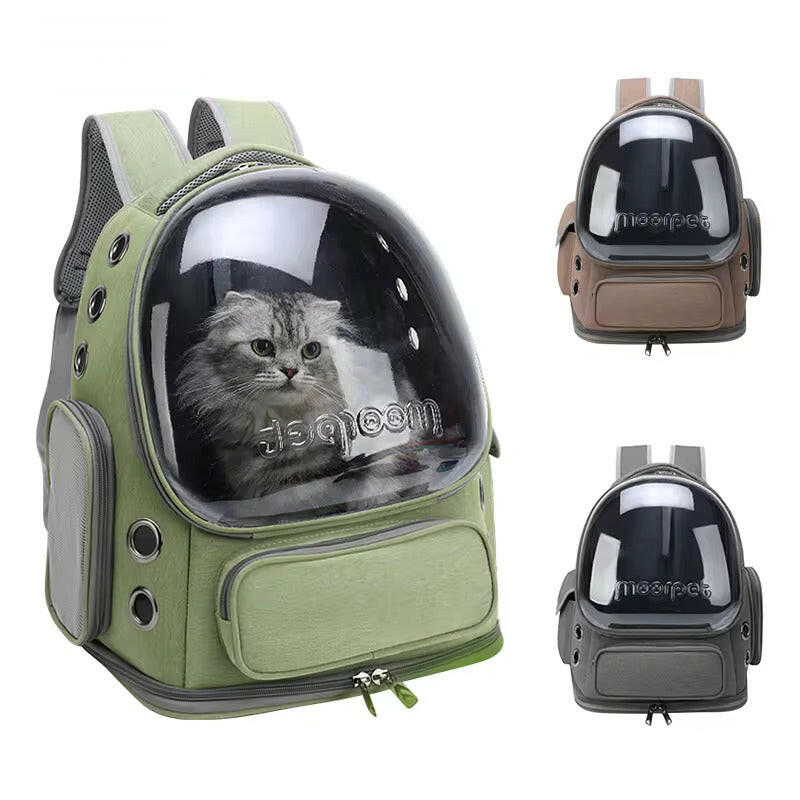 Pet Carrier Backpack �C Bubble Window, Ventilation & Ergonomic Padded Straps