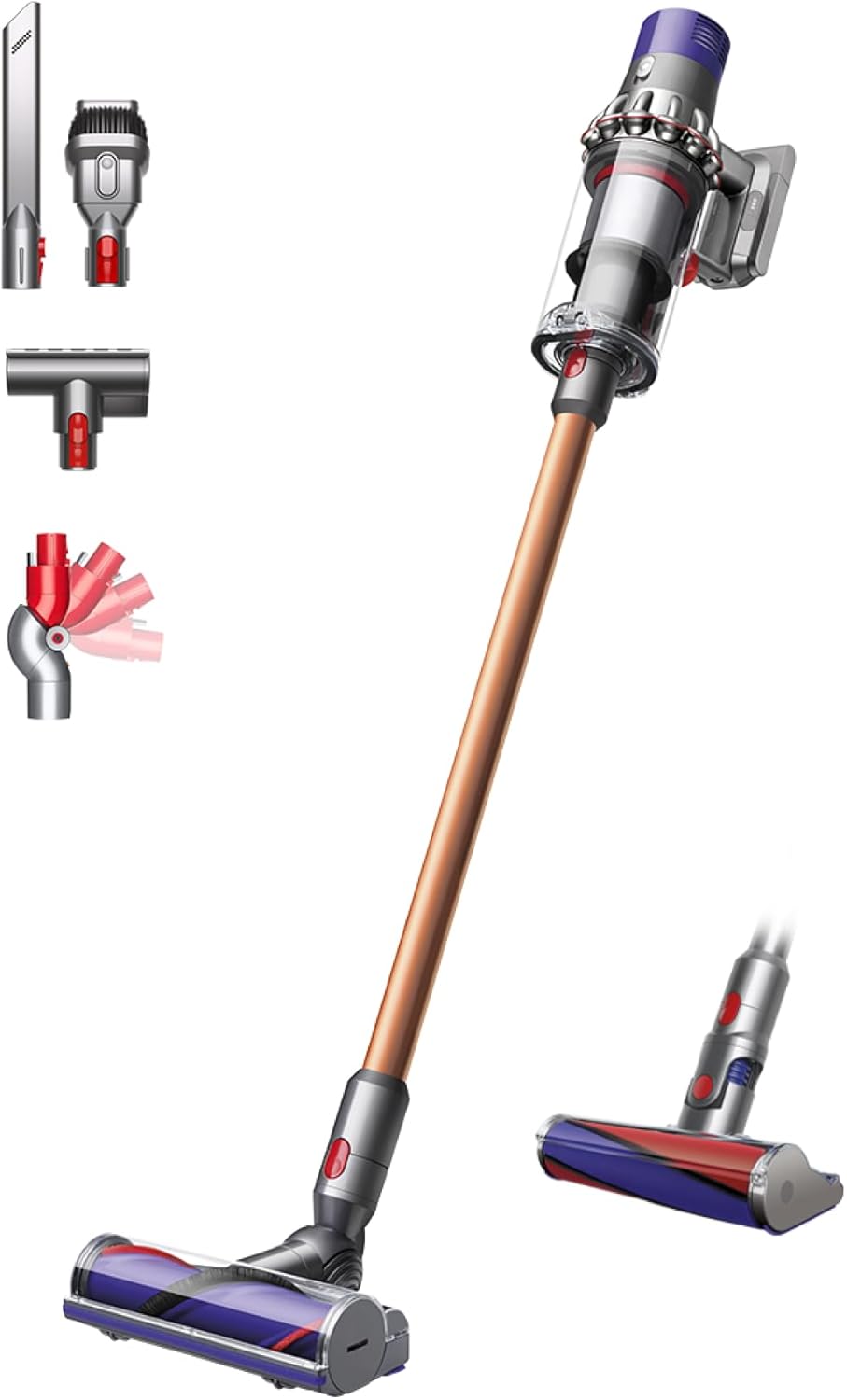 Dyson Cyclone V10 Absolute Aspirapolvere senza filo (nichel/rame)
