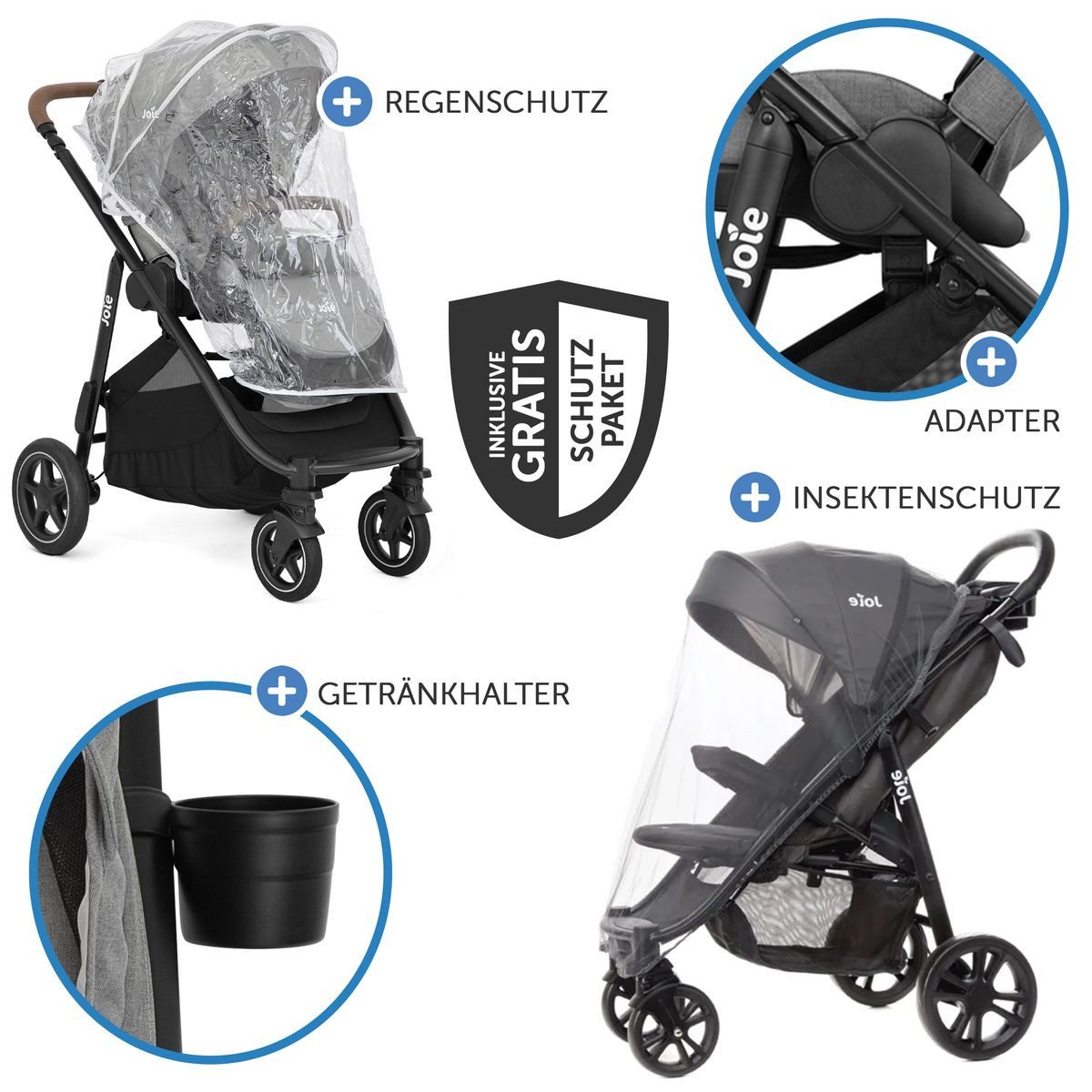 Kinder-Buggy Versatrax - Pebble