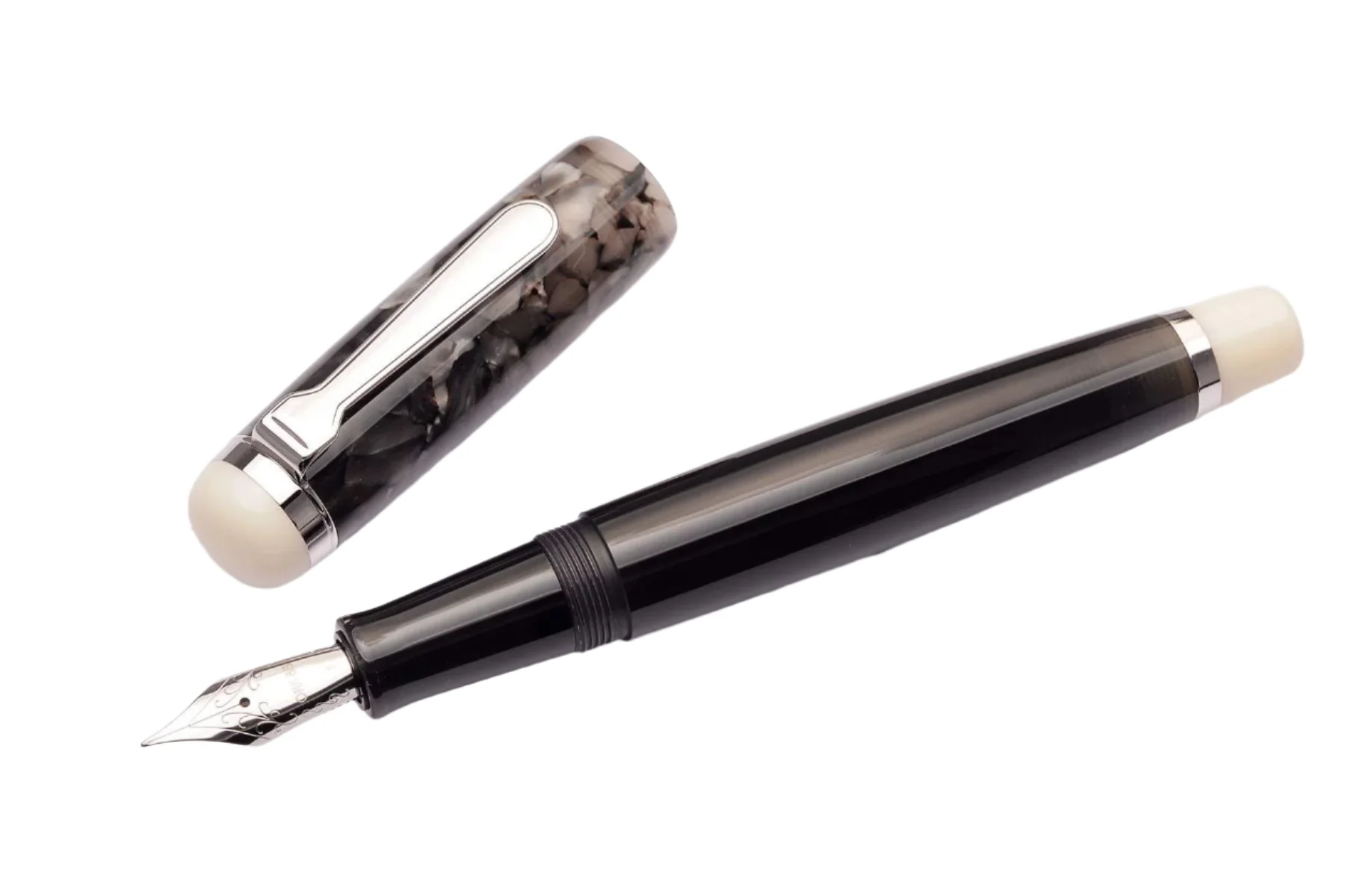 Opus 88 Omar Fountain Pen - Smoky Quartz