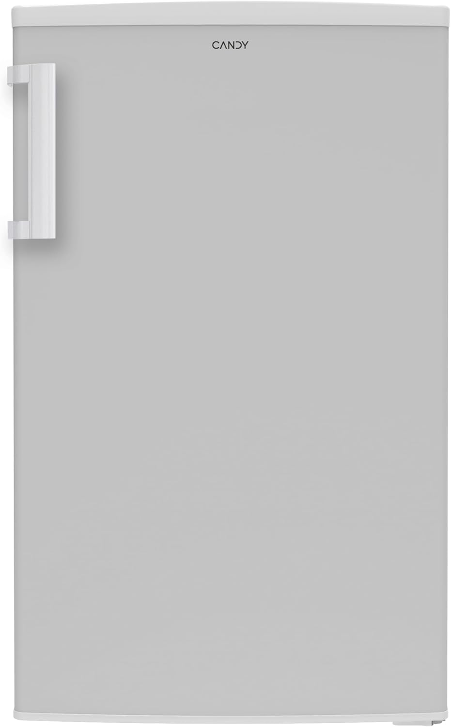 Candy Comfort COT1S45FWH Frigorifero, 106 Litri, Statico, 1 Porta, Sottotavolo, Temperatura Regolabile, Classe E, 50x57x84 cm, Argento[Classe di efficienza energetica E]