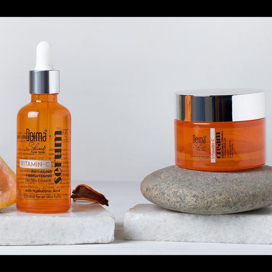 Derma Shine Skin Glow (Duo) Vitamin C Cream and Serum