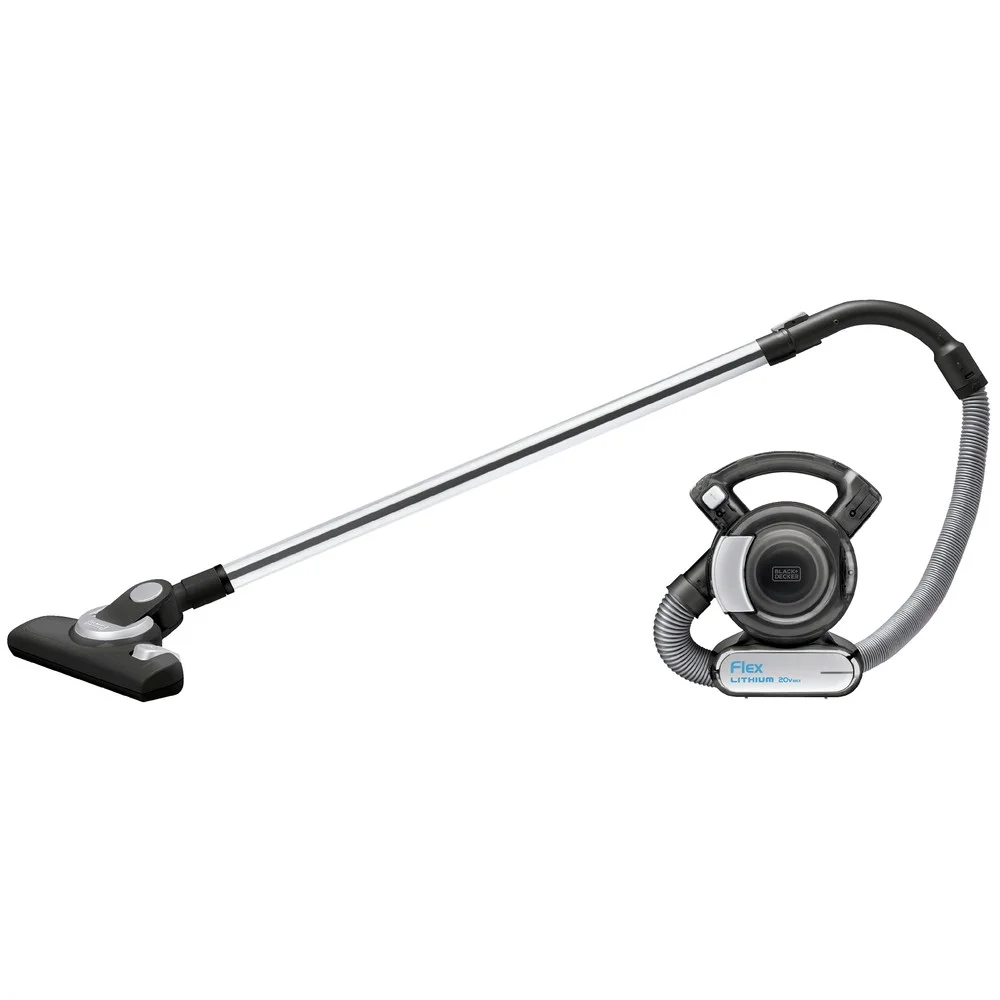 BLACK+DECKER DUSTBUSTER 20V MAX* Flex Cordless Stick Vacuum with Floor Head and Pet Hair Brush, (BDH2020FLFH)