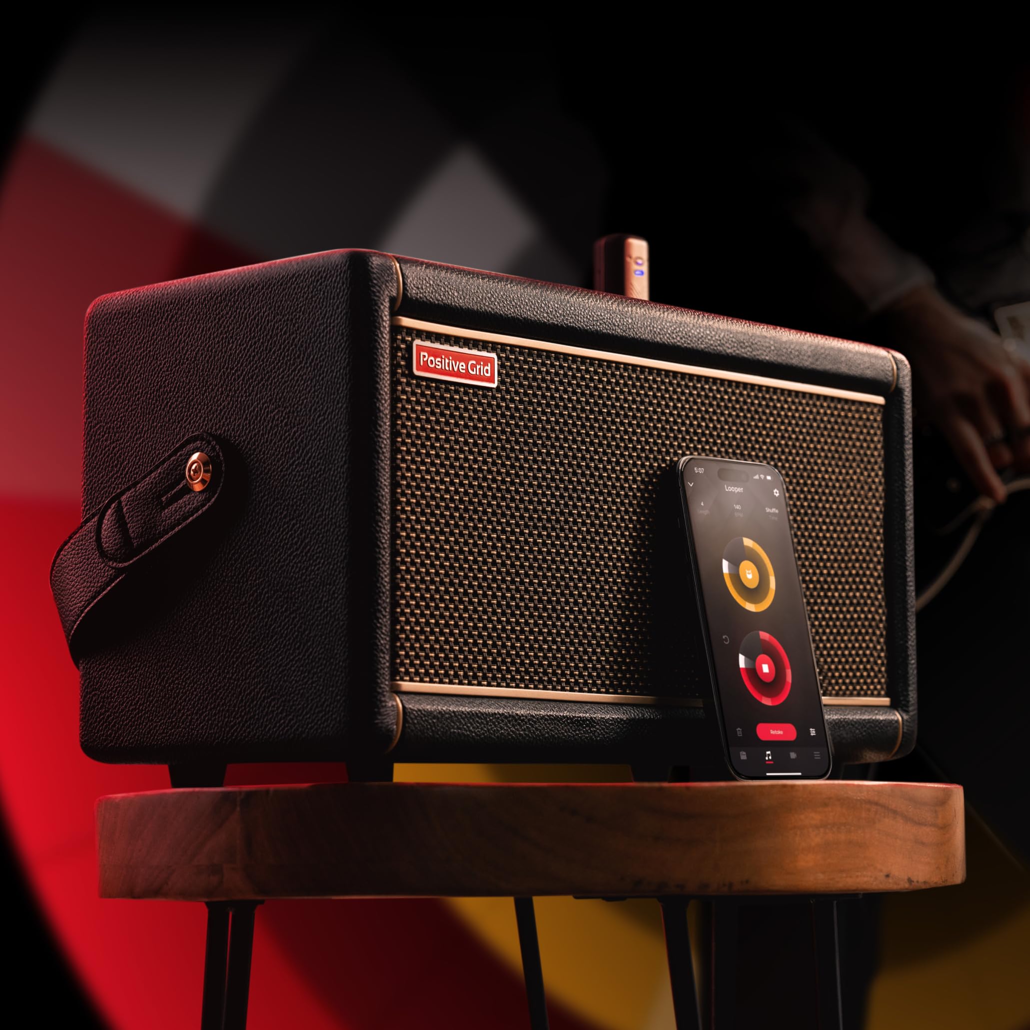 50W Gitarren-Übungsamp mit Bluetooth, Spark 2, Sonic IQ Audio Engine und Creative Groove Looper
