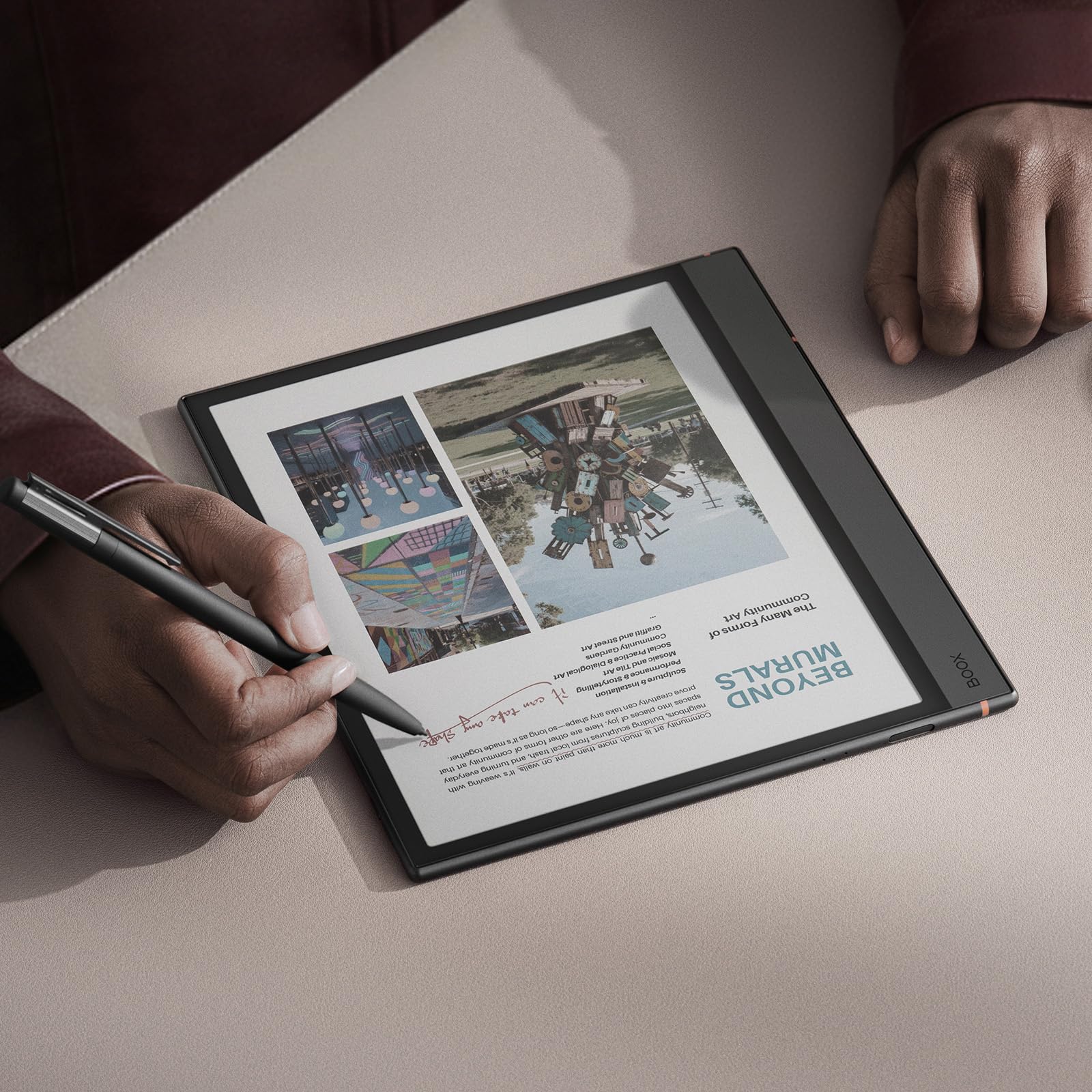 E-Ink-Tablet Note Air5 C 10,3 Zoll 64 GB Android 15 ePaper-Display 1440 x 1080 USB mit Stiftunterstützung