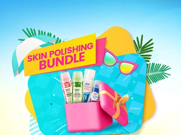 Golden Pearl Skin Polishing Kit 🌟 Polish & Refine! �?
