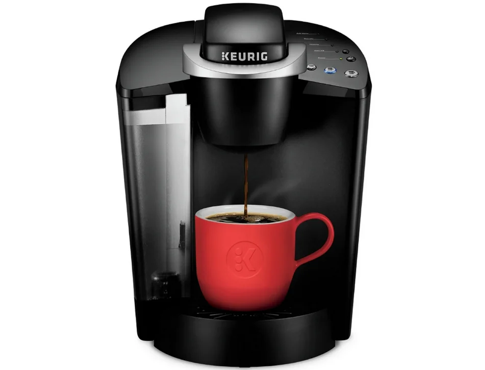 Restored Keurig K-Classic Single Serve K-Cup Pod Coffee Maker, Black (Refurbished)