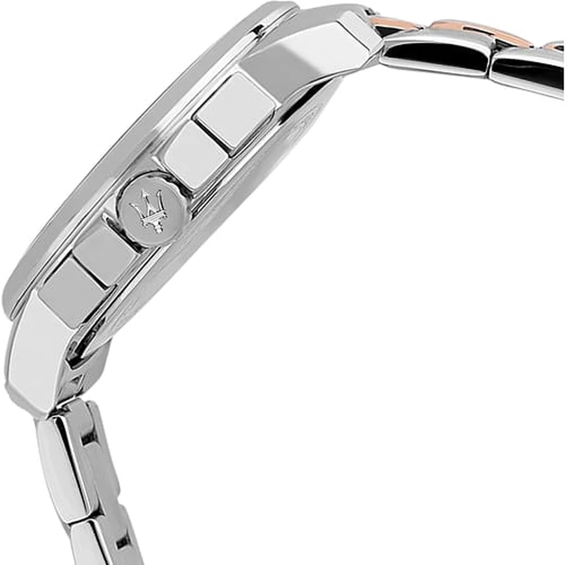 Orologio Maserati Successo crono in acciaio dettagli oro rosa R8873621008