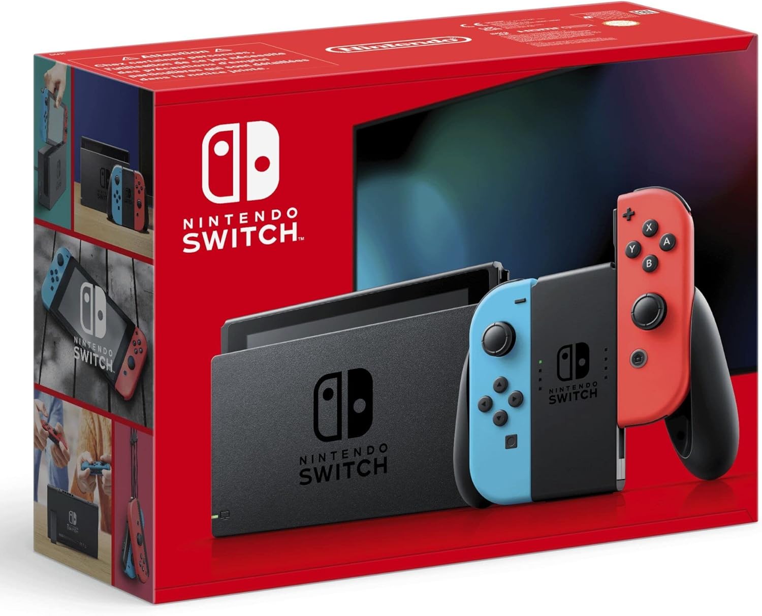 Console Switch con Joy-Con Rosso Neon e Blu Neon