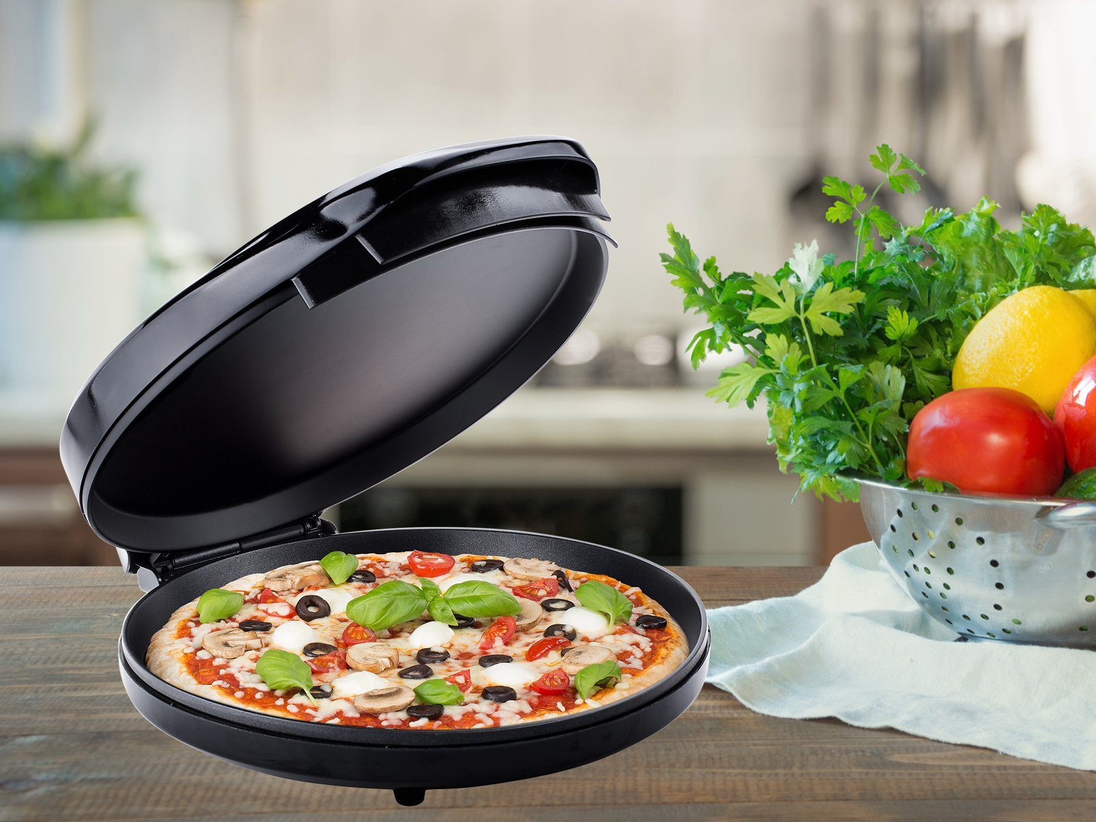 Elektrische Pizzapfanne