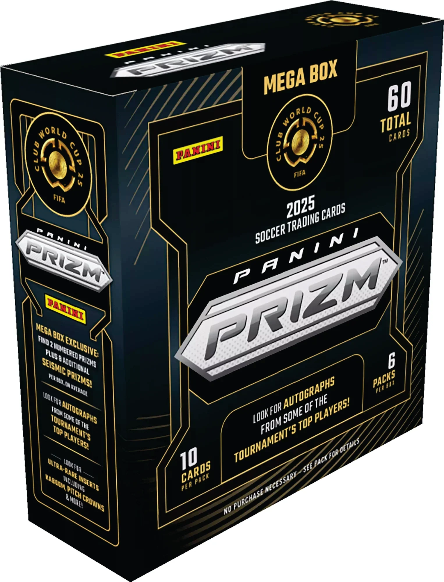 2025 Panini Prizm FIFA World Cup Soccer Mega Box