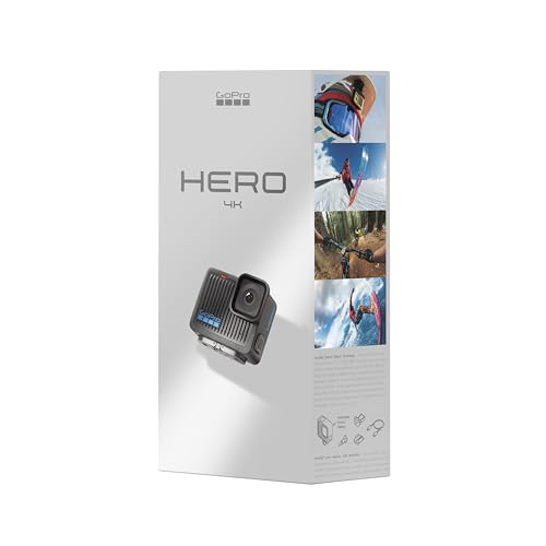 GoPro HERO   Action camera compatta e impermeabile con video 4K Ultra HD, foto da 12 MP, touch screen : Elettronica