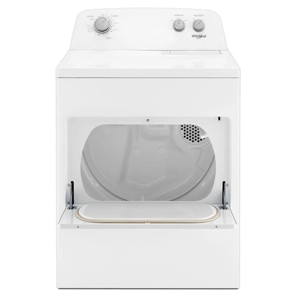 Whirlpool 7.0 cubic foot (approx. 198 liters) clothes dryer, AutoDry? system, Wrinkle Shield?, white
