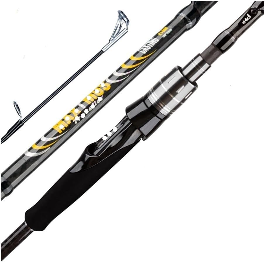 Angelrute Angelrute 1,8 m 2,1 m 2,4 m 2,7 m 3,0 m Spinning Baitcasting Casting 3-35g für Reisen, Salzwasser- und Süßwasserangeln(2.7M)