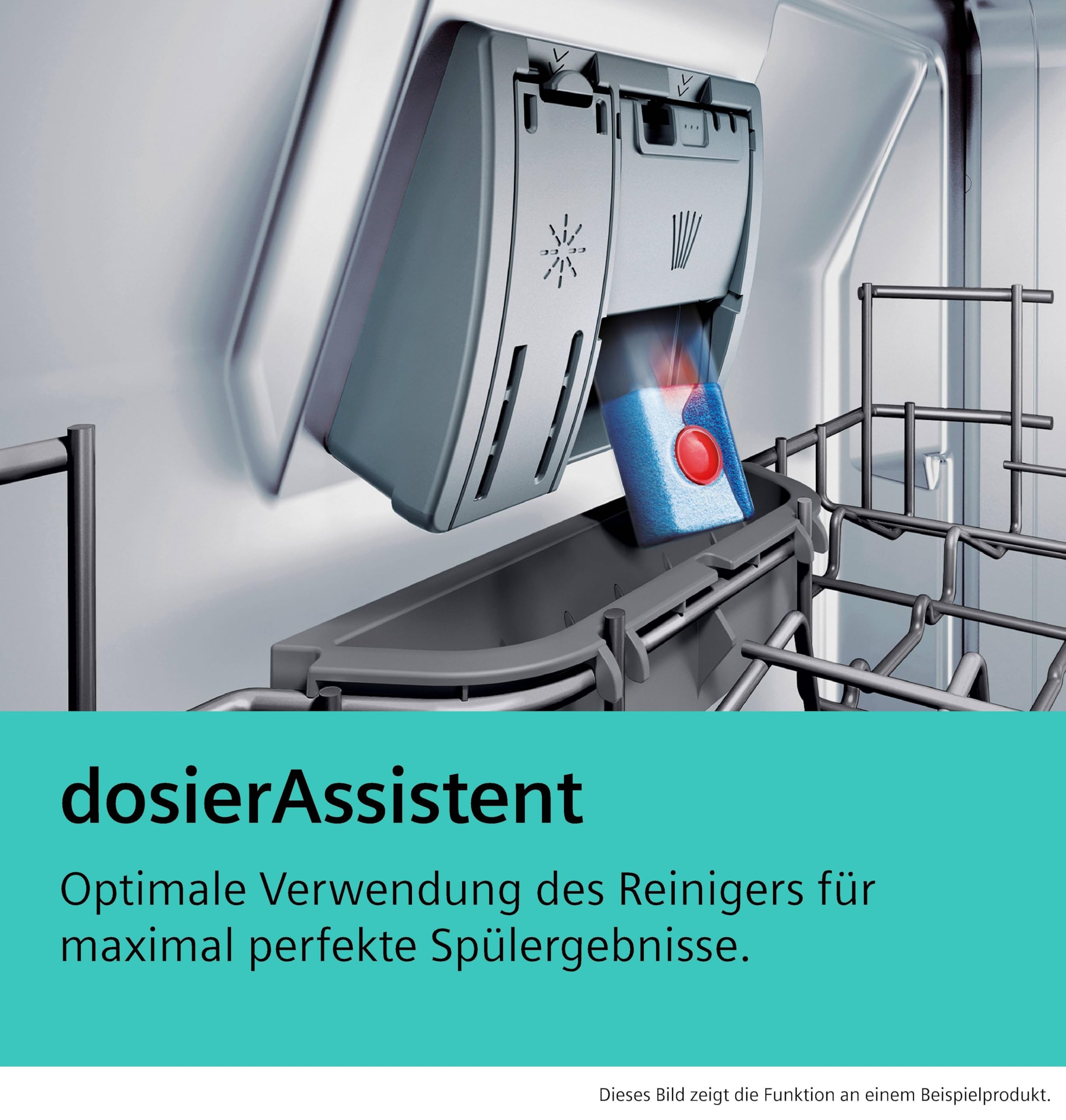 Unterbau-Geschirrspüler 60 cm SN43ES06VE mit Home Connect, 14 Maßgedecke, Edelstahl, 44 dB, autoOpen dry und varioSpeed Plus