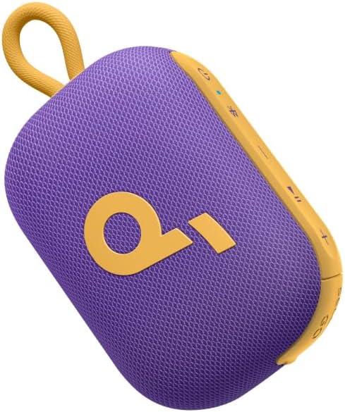 Soundcore Select 4 Go Ultra Portable Bluetooth Speaker, Shower Enclosure, 5W Powerful Sound, Up to 20 Hours Playtime, IP67, Mini Bluetooth Speaker, Floatable, Ideal for Hiking