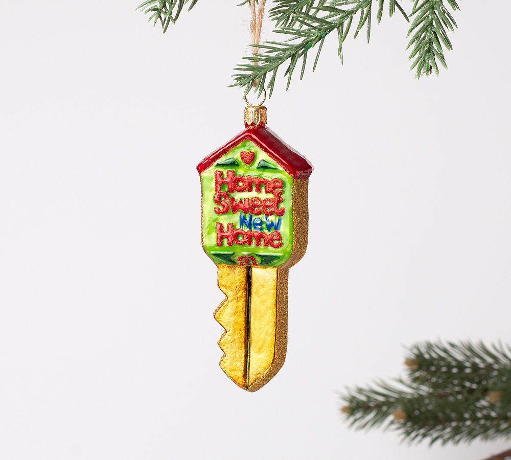 Handmade Heirloom New Home Key Ornament   tiaotiao