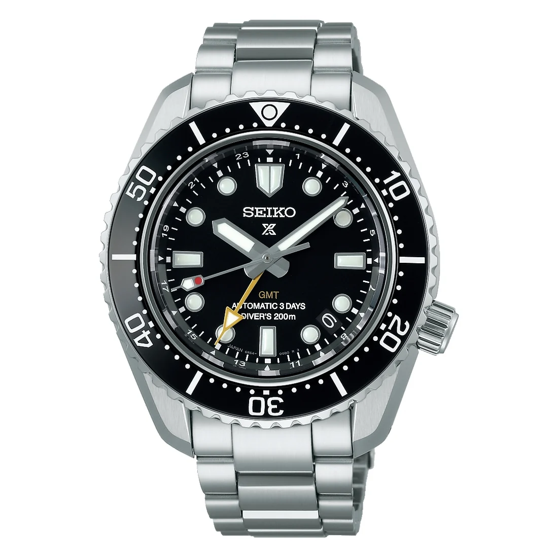 Orologio Seiko Prospex GMT SPB383J1 Mini Marinemaster nero