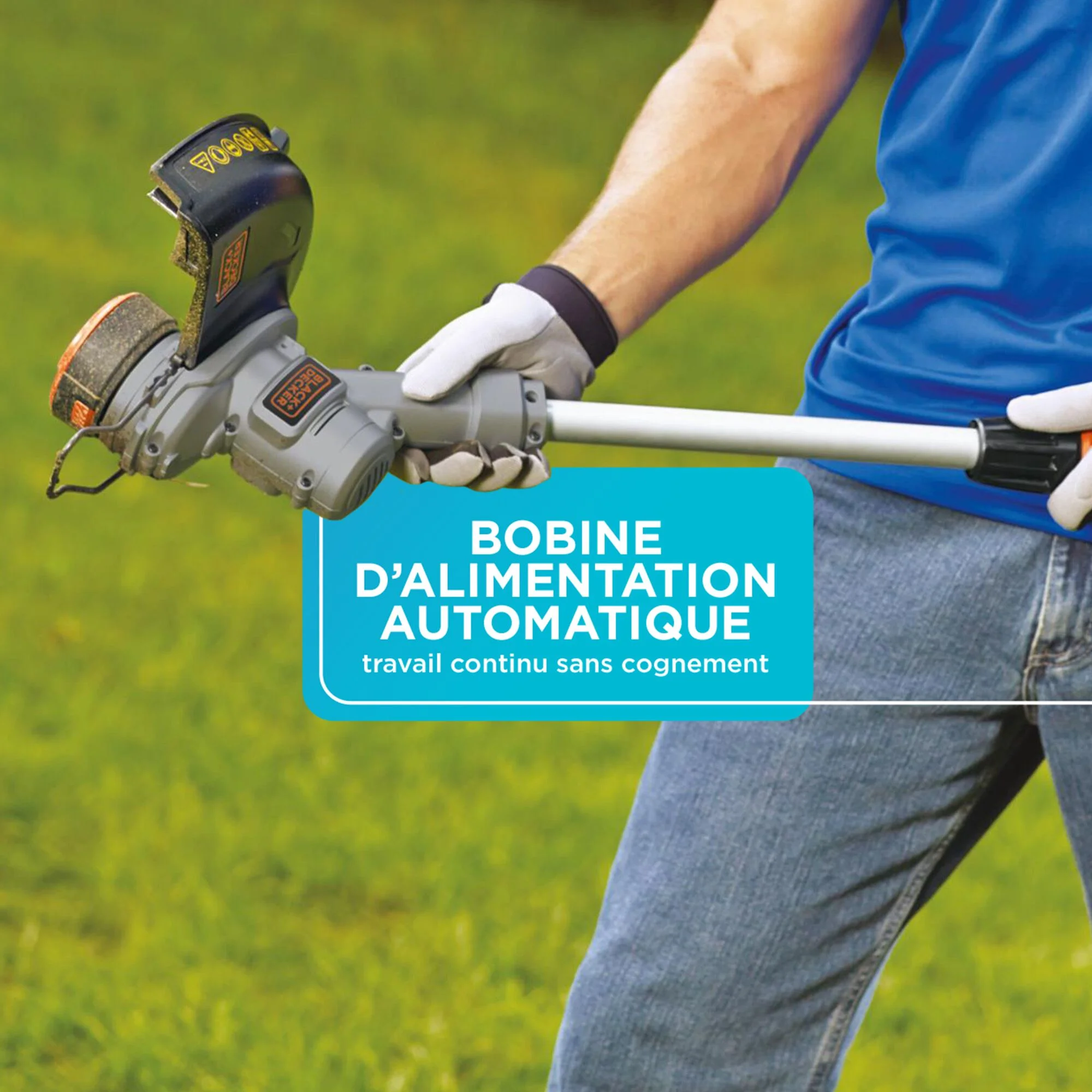 BLACK+DECKER 20V Cordless String Trimmer and Edger, 2Ah, Lithium Ion Battery Included