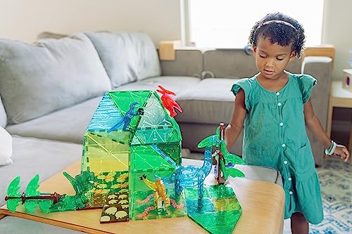Magna Tiles   Dino World XL Set   Magnetico Speelgoed 50 pezzi : Giochi e giocattoli